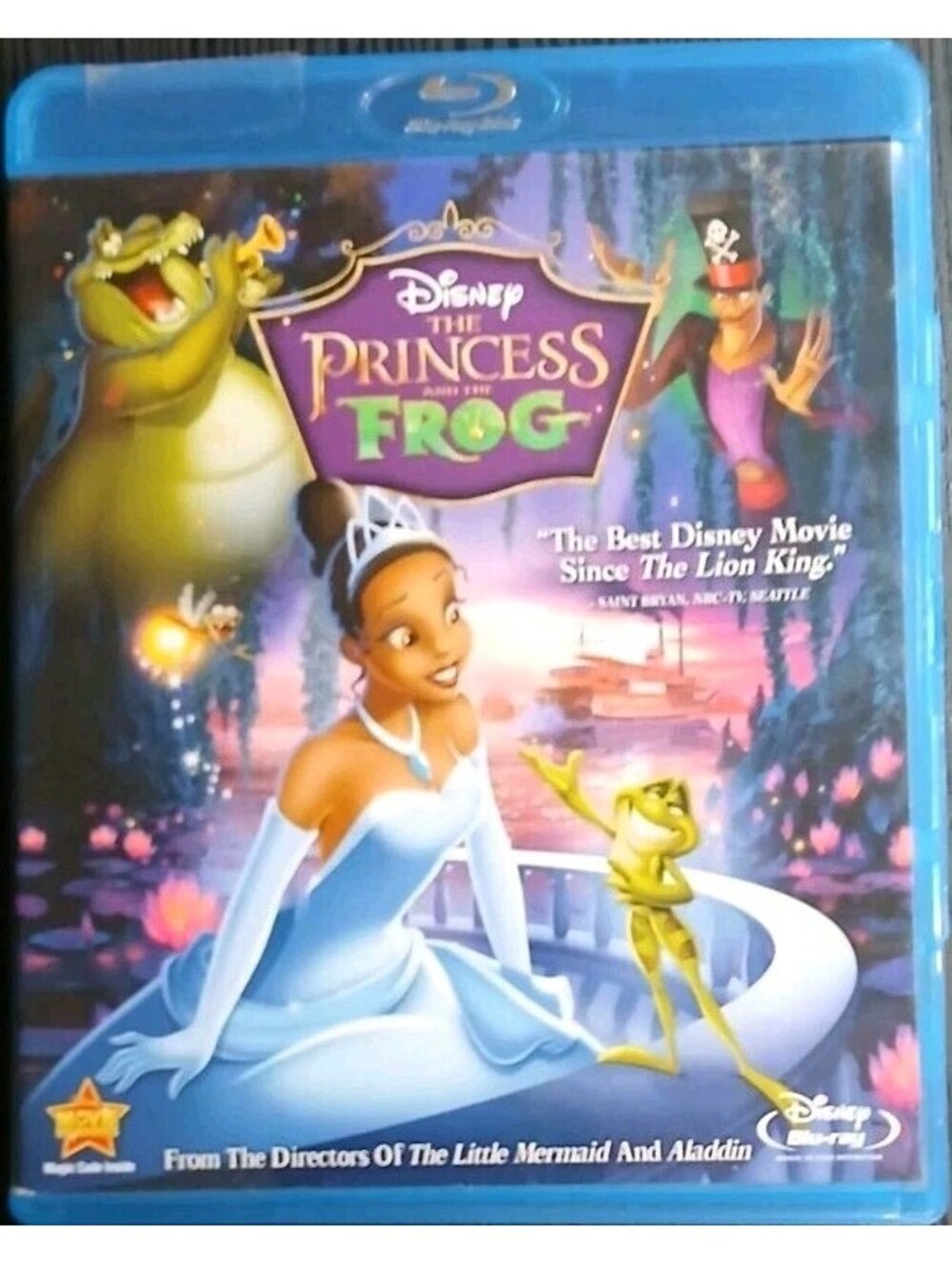 The Princess and the Frog - Single Disc Blu-ray - DVD - LNC - Bruno Campo
